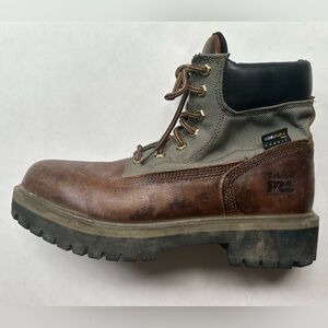 Timberland PRO Cordura A1Z7U UT-125 Leather Work Boots, mfg Dominican Republic